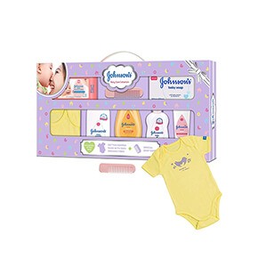 Baby Care Collection Baby Gift Set with Organic Cotton Baby Dress
