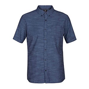Men's One and Only Textured Short Sleeve Button Up